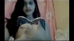 Desi girl striptease on camera