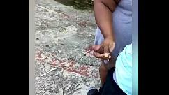 My step sister caught me fuckin her lesbian home girl