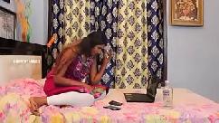 Hot desi legging aunty enjoying